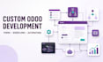 develop and customize odoo modules, reports and bug fixing