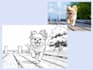 turn your photo into a custom coloring page