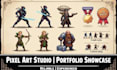 create pixel art animation, animated sprites and 2d game animation