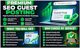 build high quality white hat backlinks with guest posts