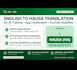 translate and annotate english to hausa for ai training data