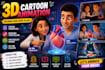 create a 3d cartoon animation video with custom characters