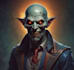 draw a creepy nightmare character illustration