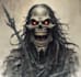 create cinematic horror character concept art