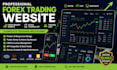 develop forex trading website, stock trading app, forex broker CRM system