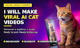 create funny talking ai cat video for tiktok and reels