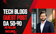 build powerful tech backlinks with tech guest post
