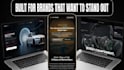 create a stunning 3d animated landing page for your business