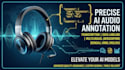 do audio video prompt response, audio annotation and json transcription
