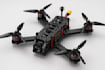 drone frame design uav 3d cad model blueprint robotics prototype fpv aerospace