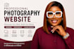 design a professional photography website