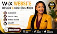 wix editor homepage, page editing, sticky header, mobile optimazation,layout fix