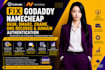 fix godaddy namecheap dkim, dmarc, c