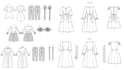design custom cosplay sewing patterns, costume and PDF templates