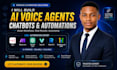 setup custom n8n chatbot vapi retell voice agent llm API make ghl CRM automation