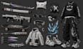 create vrchat clothing, avatar textures, custom outfits and retexture