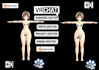edit nsfw humanoid avatar, vrchat model, vrc commission, obs integration, warudo