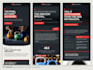 design modular klaviyo email templates and flows dark mode optimized