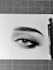 draw your eyes realistically on paper