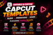 do editable capcut templates custom capcut video editing vlogs promotion songs