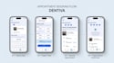design a modern mobile app UI UX in figma