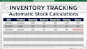 create an excel stock management system