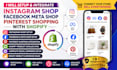 setup instagram shop facebook shop pinterest meta shop with shopify integration