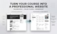 build a squarespace online course website