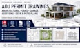 design full architectural permit set, deck, patio, garage ga nc permit drawing