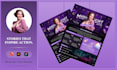 design professional speakers one sheet and media kits