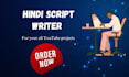 do professional SEO hindi content writing, youtube scripts