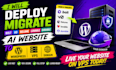 deploy migrate bolt v0 lovable relume durable ai website to vps domain wordpress