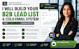 create your b2b lead generation and cold email system