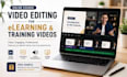 online course edit course content and elearning training videos