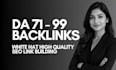 do  white hat high quality SEO link building profile backlinks