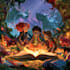 design a cartoon book cover art