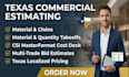 provide texas commercial construction estimating services and material takeoff
