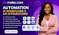 setup make com automation, make com, ai automation, fix make