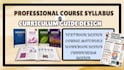 designs professional course syllabus, curriculum guide design, education program