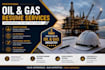 write a professional oil and gas resume and CV