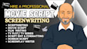 be scriptwriter, write movie script, screenplay, screenwriting, tv series, pilot