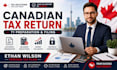 prepare and file your canadian personal tax return
