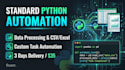 write python scripts for data processing and automation