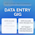 do accurate data entry in excel, word and pdf to word