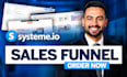 setup systeme io landing page systeme io lead generation email automation funnel