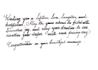 write beautiful cursive letters