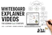 create whiteboard animation saas explainer videos for german startups