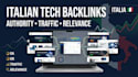 build saas backlinks from real technology websites
