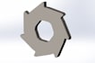 create shredder cuter disc technical drawing
