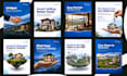 create real estate social media posts